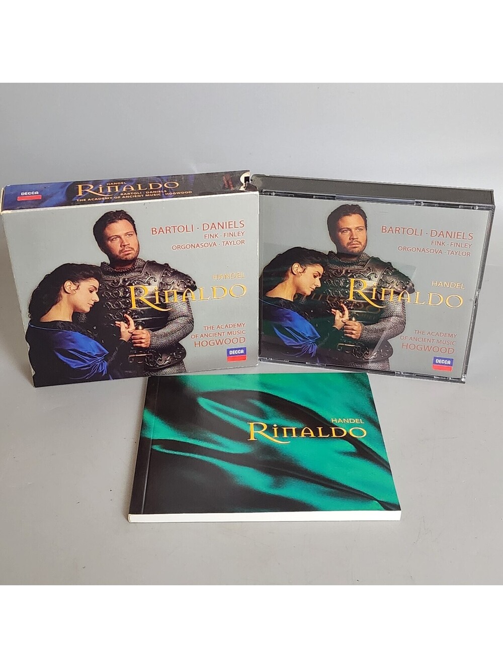 Handel: Rinaldo 3CD Box Set - Bartoli, Daniels, Hogwood, Academy of Ancient